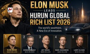 Elon Musk Leads Hurun Global Rich List 2026 Billionaires Worldwide Cross 4000 Mark