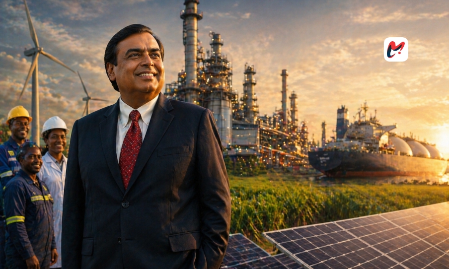Read more about the article Mukesh Ambani Leads Global Industrial Powerhouse Reliance